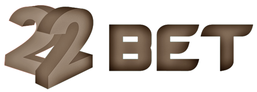 Logotipo 22bet revisado em sépia + partes escuras